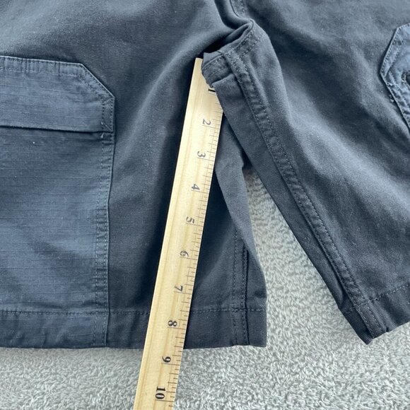 Bass Outdoor Mens Pro Cargo Shorts 32 Black 98% Cotton 2% Spandex NWT 1915 - Picture 8 of 10